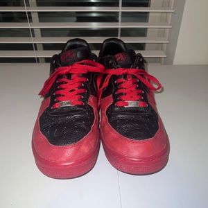 Nike Air Force 1s Black Sz 12